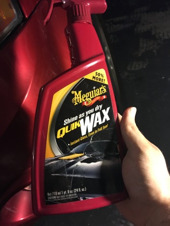 My favorite spray wax